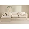 Venture Design Kampinis sofa, Amalfi, 304x182x89 cm, Bežis