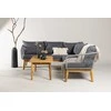 Venture Design Kampinis sofa, Chania, 210x160 cm, Pilka