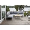 Venture Design Kampinis sofa, Meksika, 152x152 cm, Balta