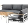 Venture Design Kampinis sofa, Meksika, 152x152 cm, Balta