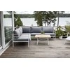 Venture Design Kampinis sofa, Meksika, 152x152 cm, Balta