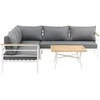 Venture Design Kampinis sofa, Meksika, 152x152 cm, Balta