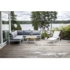Venture Design Kampinis sofa, Meksika, 152x152 cm, Balta