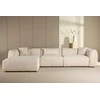 Venture Design Kampinis sofa, Positano, 385x202x71 cm, Bežis