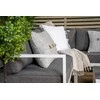 Venture Design Kampinis sofa, Salvador, 190x118 cm, Balta/Pilka