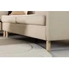 Venture Design Kampinis sofa, Zero, 295x195 cm, Bežinis
