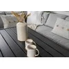 Venture Design Kampinis sofaas, Brentwood, 176x167 cm, Juoda/Pilka
