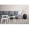Venture Design Kampinis sofaas, Roxo, 283x220.5 cm, Balta/Pilka