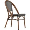 Venture Design Kavinės kėdė, Guarda 2 vnt., 57x50x85 cm, Juoda