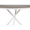 Venture Design Kavinės stalas, Parma, ø90 cm, Pilka