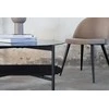 Venture Design Kavos stalas, Von Staf apvalus sofa stalas, 80x48 cm, Juodas