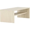 Venture Design Kavos staliukas 110x50x38 cm Baltas MDF
