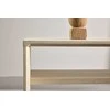 Venture Design Kavos staliukas 110x50x38 cm Baltas MDF