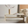 Venture Design Kavos staliukas 110x50x38 cm Baltas MDF