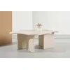 Venture Design Kavos staliukas 115x76x40 cm Smėlio spalvos MDF