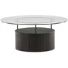 Venture Design Kavos staliukas, Bovall, ø90 cm, Juodas