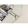 Venture Design Kavos staliukas Bubbles 98 cm auksuotas presuoto stiklo plienas