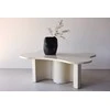 Venture Design Kavos staliukas Flow 120x80x45 cm Smėlio spalvos