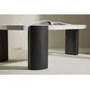 Venture Design Kavos staliukas Kres 125x70.5x40 cm Smėlio spalvos