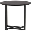 Venture Design Kavos staliukas, Lawton, ø50 cm, Juodas