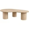 Venture Design Kavos staliukas Megg 130x78 cm Natūralaus MDF