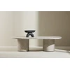 Venture Design Kavos staliukas Narvik 32x120x60 cm Smėlio spalvos MDF
