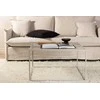 Venture Design Kavos staliukas, Netz sofa, 80x80 cm, Bežis