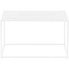 Venture Design Kavos staliukas, "Netz" sofa, 80x80 cm, Balta