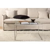 Venture Design Kavos staliukas, Netz sofa, 80x80 cm, Bežis