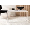 Venture Design Kavos staliukas, "Netz" sofa, 80x80 cm, Balta