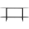 Venture Design Kavos staliukas, Recife, 100x50 cm, Juodas