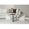 Venture Design Kavos staliukas, Rogaland, 100x40 cm, Balta