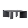 Venture Design Kavos staliukas, Rogaland, 100x40 cm, Juodas