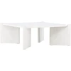 Venture Design Kavos staliukas, Rogaland, 100x40 cm, Balta