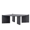 Venture Design Kavos staliukas, Rogaland, 100x40 cm, Juodas