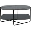 Venture Design Kavos staliukas, UN-Line, 85x85x45 cm, Juodas