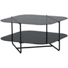 Venture Design Kavos staliukas, UN-Line, 85x85x45 cm, Juodas