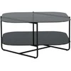 Venture Design Kavos staliukas, UN-Line, 85x85x45 cm, Juodas