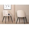 Venture Design Kėdė, aksominė siūlė, 57x76.5x50 cm, Bėžinės spalva