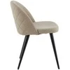Venture Design Kėdė, aksominė siūlė, 57x76.5x50 cm, Beždžionės spalva