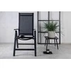 Venture Design Kėdė, Albany Light 5-pozicijų, 2 vnt., 67x59x109.5 cm, Juoda