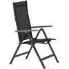 Venture Design Kėdė, Albany Light 5-pozicijų, 2 vnt., 67x59x109.5 cm, Juoda