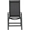 Venture Design Kėdė, Albany Light 5-pozicijų, 2 vnt., 67x59x109.5 cm, Juoda