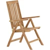 Venture Design Kėdė, Kenya 5 padėčių sulankstoma, 73x62x105 cm, Natūrali