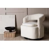 Venture Design Kėdė, Laurel viengulė sofa, 72x75x69 cm, Balta
