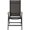 Venture Design Kėdė, Panama Light 5 padėčių, 75x60x110 cm, Juoda