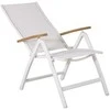 Venture Design Kėdė, Panama Light 5 padėčių, 75x60x110 cm, Balta