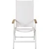 Venture Design Kėdė, Panama Light 5 padėčių, 75x60x110 cm, Balta