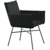 Venture Design Kėdė, Petra, 60x87x57 cm, Juoda