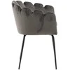 Venture Design Kėdė su rankenomis, Limhamn, 54x61x76.56 cm, Pilka
